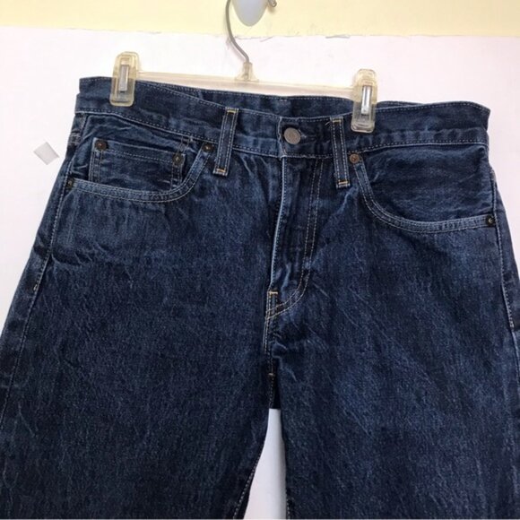 Levi’s 511 Red Tab Jeans Straight Leg Dark Wash Denim Zipper Fly Pockets 31 32L - Picture 9 of 14